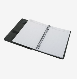 Portafoglio Tecnico Junior Personalizzato con Logo, 80 <span class=keywords><strong>Fogli</strong></span>, in Pelle PU, Organizer con Cerniera, Regalo Aziendale - Product Image 4