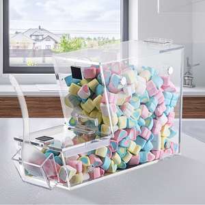 YAGELI-expositor apilable de dulces, tubo acrílico transparente, dispensador de dulces - Product Image 3