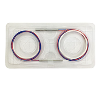 Répartiteur FBT 1x2 Monomode 0,9 mm en tube d'acier, coupleur micro-fibre optique 1 entrée 2 sorties FTTH