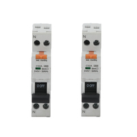 Disjoncteur différentiel miniature 1P+N C32 RCBO 30mA 240V AC, protection contre les fuites à la terre, les surcharges et les courts-circuits, montage sur rail DIN