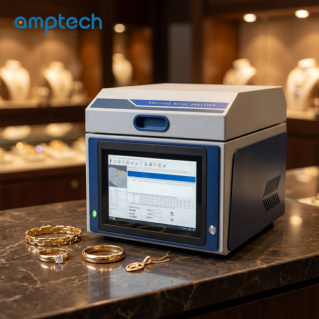 Portable Xrf Handheld Ore Mineral Scanner Analysis Laser Gold Testing Machine Purity Tester