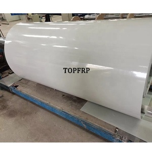 แผ่นไฟเบอร์กลาสเคลือบเจลโค้ทแบบมันเงา FRP แบบม้วนและแบบแผ่นเรียบ - Product Image 4