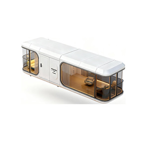 Casa Contenedor Modificada, Diseño Rectangular Minimalista, Espacio de Oficina y Vivienda, Solución Integral para Proyectos - Product Image 1