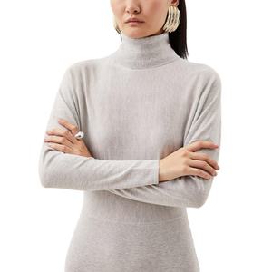 Robe longue formelle personnalisée avec logo OEM, mode printemps 2024, robe moulante pour femmes, vêtements élégants pour femmes, robe longue décontractée pour femmes - Product Image 4