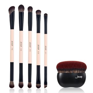 Per Jessup Set di pennelli professionali per trucco T509 e SF001 Set da 8 pezzi per occhi e viso