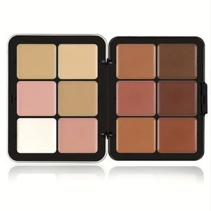 Paleta de Rubor Personalizada, Fábrica de Maquillaje OEM, Rubor de <span class=keywords><strong>6</strong></span> Colores más Corrector de <span class=keywords><strong>6</strong></span> Colores, Marca Privada - Product Image 2