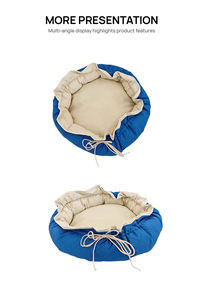 Cama para Mascotas de Alta Calidad, Suave y Cálida, Clásica, con Cojín No Extraíble, Lavable, Resistente, Tipo Cueva para Perros y Gatos - Product Image 3