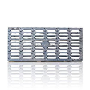 Grilles et cadres de drainage en <span class=keywords><strong>fonte</strong></span>, adaptés aux égouts, couvercles de puits en <span class=keywords><strong>fonte</strong></span> ductile, grilles de <span class=keywords><strong>caniveau</strong></span>, nouveau modèle, taille personnalisable - Product Image 1