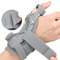 Stabilisateur de poignet réglable par bouton rotatif, pour la main gauche ou droite, avec compression