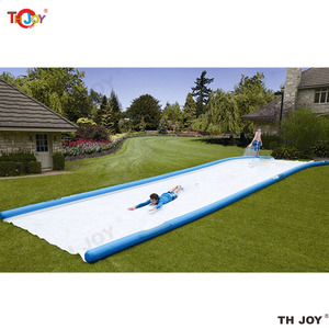 สไลเดอร์เป่าลม PVC ขนาด 20x3 เมตร แบบกำหนดเองสำหรับเด็ก สไลเดอร์น้ำยาวพิเศษสำหรับเล่นในเมือง อุปกรณ์สนามเด็กเล่นกลางแจ้ง รุ่น YH 006 รับน้ำหนักได้ 100 กก. - Product Image 6