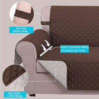 Vente en gros 108x36x46 housse de canapé protecteur de canapé épais en peluche housse de canapé matelassée