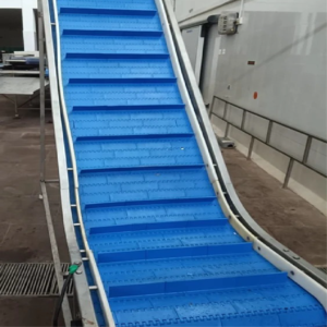 X-YES fabrika fiyat gıda sınıfı yıkanabilir kolay temiz Pu kemer eğimli Z şekli konveyör - Product Image 6