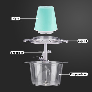 Csh331 रसोई हेलीकॉप्टर मांस ग्राइंडर मल्टी-फंक्शन कुकिंग मशीन मिनी ब्लेंडर खाद्य प्रोसेसर - Product Image 3