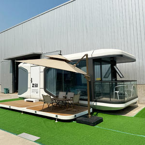 Space Capsule Camping Base Outdoor <b>Pool</b> <b>Lounge</b> Removable Cabin Luxury Accommodation Hotel Movable House - Product Image 2
