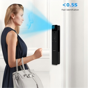 Cao cấp kỹ thuật số thông minh khóa cửa <span class=keywords><strong>Wifi</strong></span> mặt vân tay mở khóa mã điện tử cho cửa gỗ An ninh nhà đám mây lưu trữ dữ liệu - Product Image 4