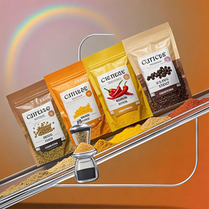 Custom Plastic <strong>Packaging</strong> Ground <strong>Pepper</strong> and Cumin Ziplock Mylar Moisture Proof Aluminium Foil Stand up Pouch - Product Image 3