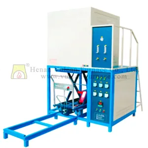 VF-14ZS Lab High Temperature 1400C Lifting Furnace Elevator Induction High Temperature Lift Atmosphere Furnace