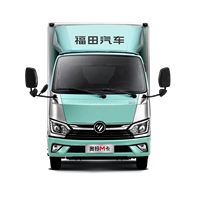 Foton Aumark M 4L moteur à essence nouveau 4x2 roue motrice Transmission manuelle 4 tonnes charge camion léger fermé Cargo Box vente