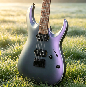 Guitarra Eléctrica Sólida RGA42EX de 24 Trastes con Puente Fijo y Configuración de Pastillas H-H, Modelo de Rendimiento Profesional para Música - Product Image 1