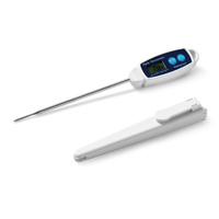 Termometer Digital tahan air, pengukur suhu rendah dengan penahan, maks/menit, °C/°F untuk penggunaan industri dan makanan