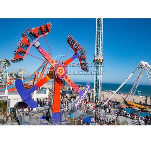 2023 meilleure vente carnaval bras parc d'attractions manèges passionnants balançoire météore marteau <span class=keywords><strong>Twin</strong></span> <span class=keywords><strong>Twister</strong></span> le typhon Kamikaze tour pour sal - Product Image 4