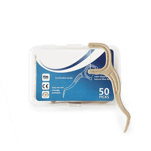 Personale Eco-Friendly Stuzzicadenti Biodegradabile Paglia di Grano Filo Interdentale Pick - Product Image 2