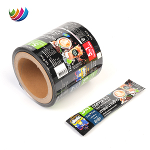 Personnalisé Flexible Facile À Déchirer En Plastique Bopp/CPP/PE Instant Café Lait Soupe Mélange Poudre Bâtonnets Sachet Emballage Rouleau <span class=keywords><strong>Film</strong></span> - Product Image 2