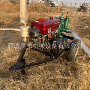Carro de bomba móvil diésel de 3 pulgadas con bomba de riego de alta presión para sistema de aspersión agrícola - Product Image 4