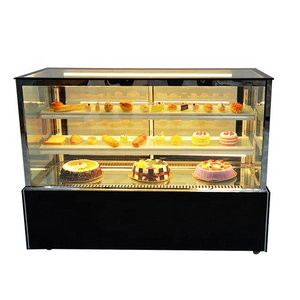Attrezzatura di Refrigerazione di Produzione Cinese Vetrina Refrigerata per Pasticceria/Espositore da Forno/Vetrina per Torte per Negozi di Panetteria - Product Image 2