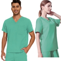 42109 tela elástica personalizada de 4 vías para Scrubs tela de poliéster Spandex proveedor de tela médica Scrub
