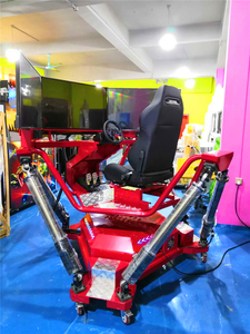 เครื่องเกมขับขี่3หน้าจอสนุกเครื่องจำลองการขับขี่ทักษะรถแบบไดนามิก6ดี - Product Image 6