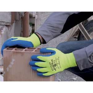 Guantes de látex Cofra Bricker para protección contra el frío (12 pares) - Product Image 1