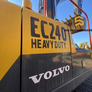 Excavadora Hidráulica de Cadenas VOLVO EC240 de 24 Toneladas, Importada Originalmente para Obras de Construcción e Infraestructura - Product Image 3
