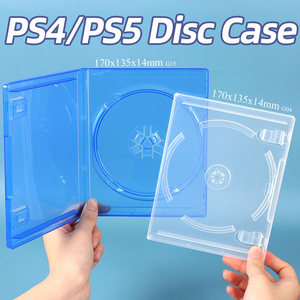 Boîte de rangement en plastique SUNSHING pour <span class=keywords><strong>CD</strong></span> et DVD, étui de protection pour jeux vidéo PlayStation 1 2 3 4 5 - Product Image 1