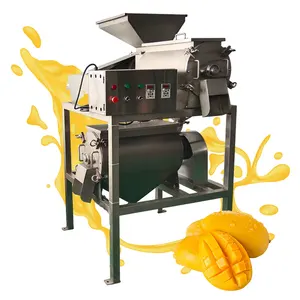 Industrial Mango Destoner And Pulping Machine Commercial Cherry Juicer Extractor