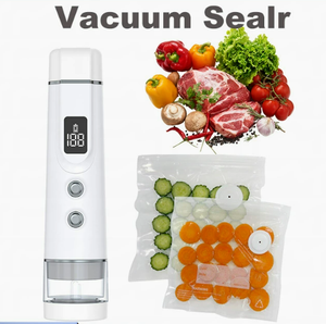 Machine de mise sous vide portable rechargeable par USB avec écran LED pour la conservation des aliments - Product Image 2
