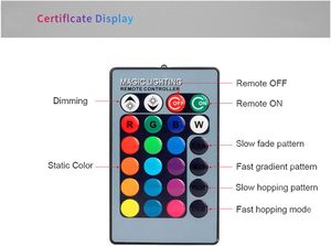 <span class=keywords><strong>Lampadina</strong></span> Intelligente con Telecomando 9W, <span class=keywords><strong>Lampadina</strong></span> WiFi <span class=keywords><strong>Bluetooth</strong></span> Cambia Colore con Sincronizzazione Musicale RGBCW - Product Image 2