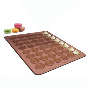 Petit tapis de cuisson rond en silicone résistant à la chaleur résistant au four à pâtisserie vente en gros - Product Image 5