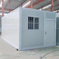 Maison pliable en acier portative Offre Spéciale de conteneur belle installation facile d'unité vivante modulaire préfabriquée détachable