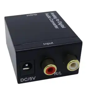 Cabo óptico Toslink de 1m e cabo USB R/L analógico av vídeo para digital usbcamera CCTV conversor analógico para digital