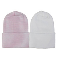 Gorros de algodón con nudo para bebé recién nacido, gorras de dormir para niño y niña, gorros de bebé sólidos, gorros de Hospital para bebé
