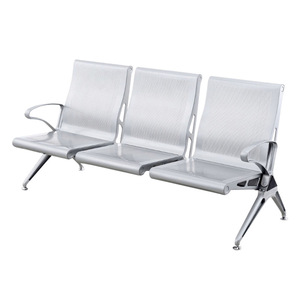 Sillas de Espera Bao Xian, Tres Plazas, Asiento de Acero en Fila con Reposabrazos, Uso Público - Product Image 4