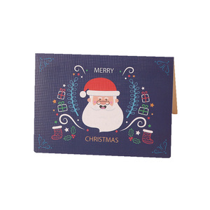 Vente en gros de petites cartes de voeux de Noël mignonnes papier cartonné vierge avec papier kraft fantaisie pour les célébrations de Noël d'<span class=keywords><strong>entreprise</strong></span> - Product Image 4