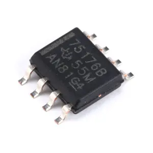 Chip di componenti elettronici ricetrasmettitore differenziale doppio OpAmp RS422 RS485 SOP-8 2272C TLC2272CDRG4 75176B SN75176BDR
