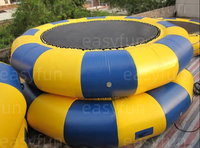 Harnais de trampoline à bungee populaire de haute qualité pour enfants et adultes, pour 4 personnes, avec remorque électrique pour parc de bungee
