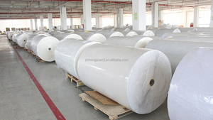 Nhãn Nhà Máy 70G 75G Trực Tiếp Nhiệt Nhãn Chất Liệu Thạc Sĩ Cuộn Tự Dính Giấy Sticker Nhãn Cổ Phiếu Nhiệt Nhãn Jumbo Cuộn - Product Image 3