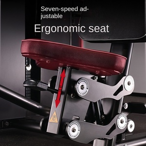 Équipement de fitness commercial : Appareil d'adduction/abduction 3D, Machine de soulevé de mollets <span class=keywords><strong>debout</strong></span>, Machine d'abduction de hanche, Machine de <span class=keywords><strong>presse</strong></span> à jambes, Modèle de collection - Product Image 2