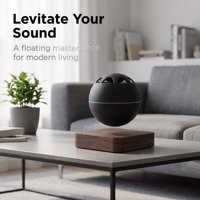 Haut-parleur Bluetooth lévitant esthétique haut de gamme avec affichage artistique des paroles, un incontournable pour la décoration de bureau intelligente à la maison