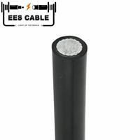 Cable de Aluminio Trenzado THHN/THWN-2/T90 de 600V, Aislamiento de PVC, Revestimiento de Nailon, 500/600/750 MCM, para Construcción Industrial