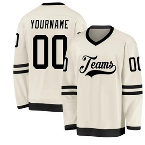 เสื้อฮอกกี้ผู้ชายแบบแห้งเร็วพร้อมงานปักและลายนูนตามสั่ง - Product Image 6